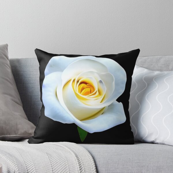 Item preview, Beautiful white rose flower artwork designed and sold by gramizzia.