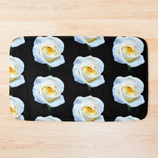 Item preview, Beautiful white rose flower artwork designed and sold by gramizzia.