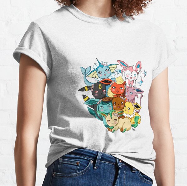 Pokemon shirt Eeveelution kawaii