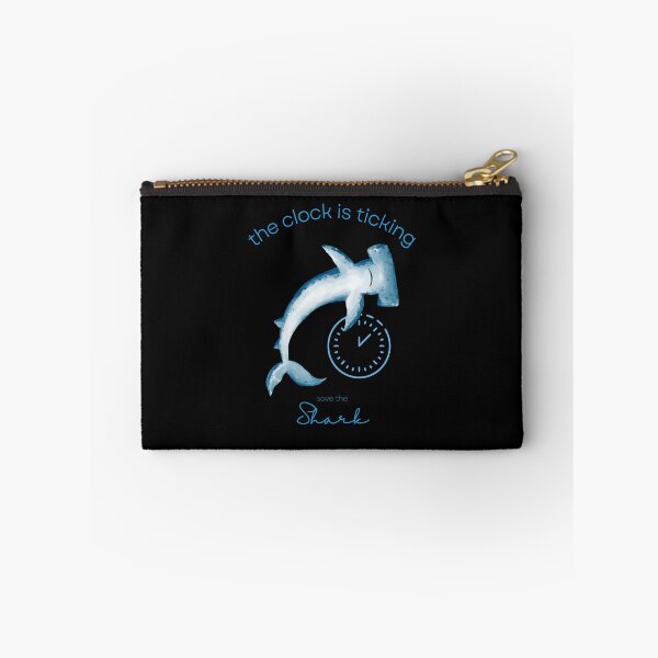 Item preview, Protect The Shark Save the Shark The Clock is Ticking Bath Mat designed and sold by MagicWolfStar.