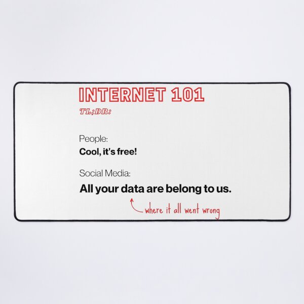 Item preview, What Went Wrong | Internet 101 TLDR designed and sold by GoblinBoutique.