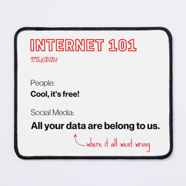 Item preview, What Went Wrong | Internet 101 TLDR designed and sold by GoblinBoutique.