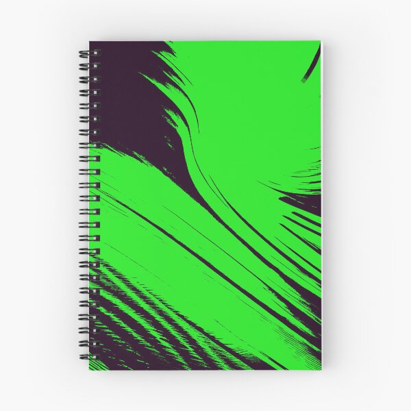 Item preview, Wispy Green and Black Abstract designed and sold by asurtiumgreen.