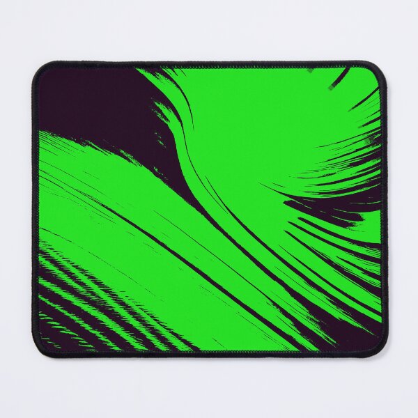 Item preview, Wispy Green and Black Abstract designed and sold by asurtiumgreen.