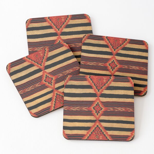 Item preview, Navajo Textile / Native American Weaving pattern 17 designed and sold by Southwest Home Decor.
