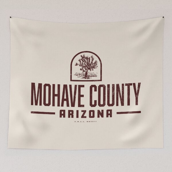 Item preview, Mohave County, Arizona (Saguaro) - Brown designed and sold by deadmansupplyco.