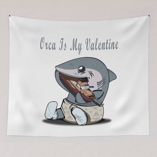 Item preview, Orca Is My Valentine designed and sold by Soudesign99.