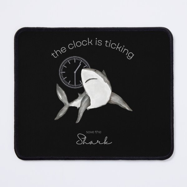 Item preview, Protect The Shark Save the Shark The Clock is Ticking Apron designed and sold by MagicWolfStar.