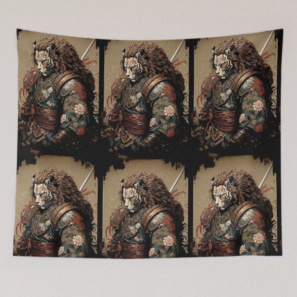 Item preview, Lion Samurai designed and sold by luisraultg.