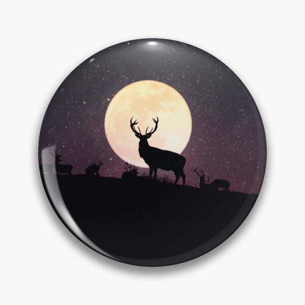 Item preview, moonlit landscape designed and sold by teha4514.