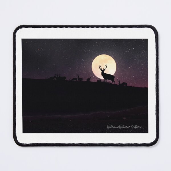 Item preview, moonlit landscape designed and sold by teha4514.