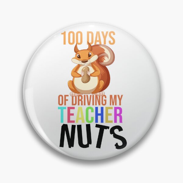 Item preview, 100 Days Of Driving Teacher Nuts Gift designed and sold by gooldenfish.