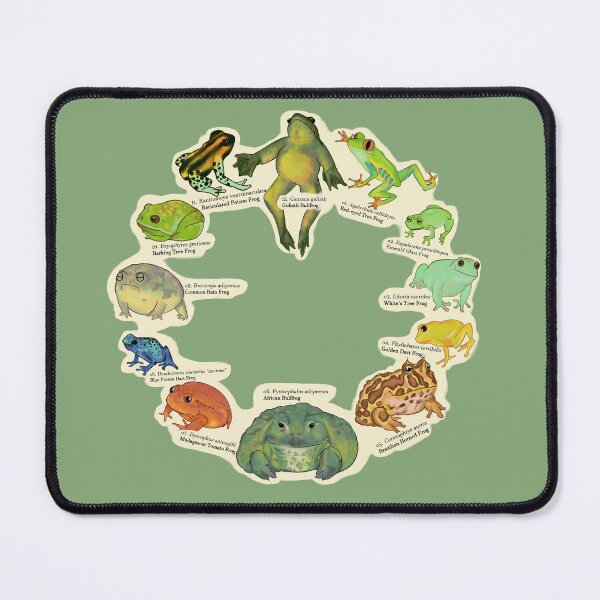 Item preview, Frogs Circle (Froggy Friends) designed and sold by GoodToad.