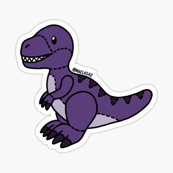 Item preview, Purple T-Rex Plushie designed and sold by Maelasae.