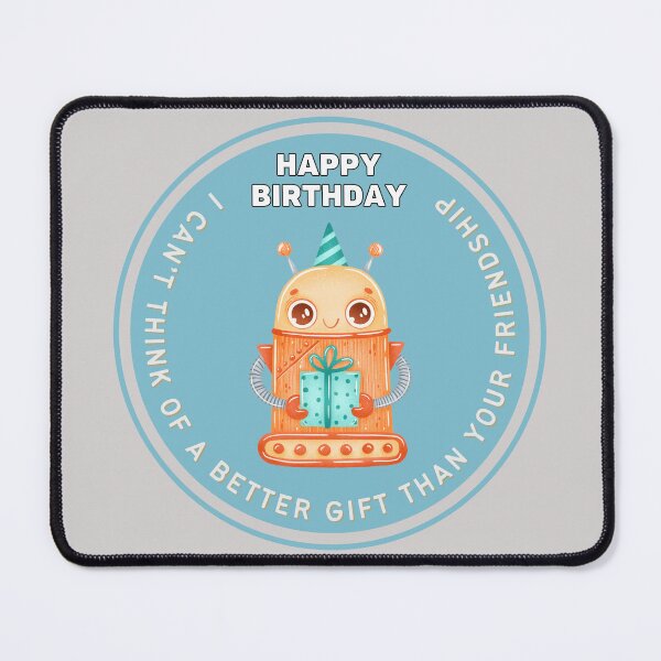 Item preview, Bright and Cheerful Birthday Greetings - I can’t think of a better gift than your friendship. Happy birthday! designed and sold by aywchen.