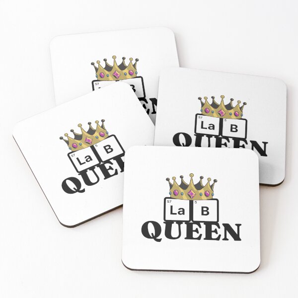 Item preview, Lab Queen Steminist in Black Regal Font with Crown | New designed and sold by kiliteh.