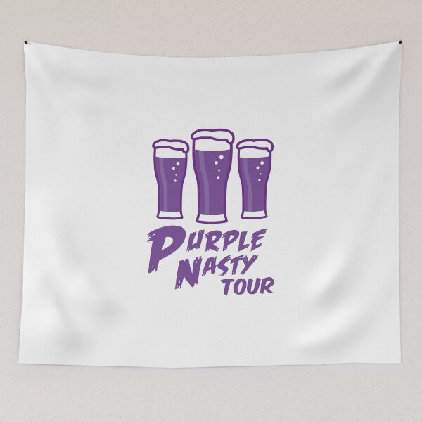 Item preview, Purple Nasty Tour designed and sold by dizzycatbiz.