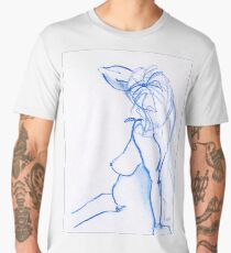 Blue Lady Men's Premium T-Shirt
