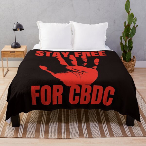 Item preview, Stay Free Stop For CBDC designed and sold by Goldbergg.