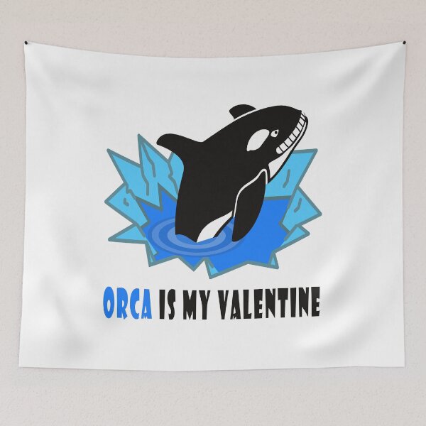 Item preview, Orca Is My Valentine designed and sold by Soudesign99.