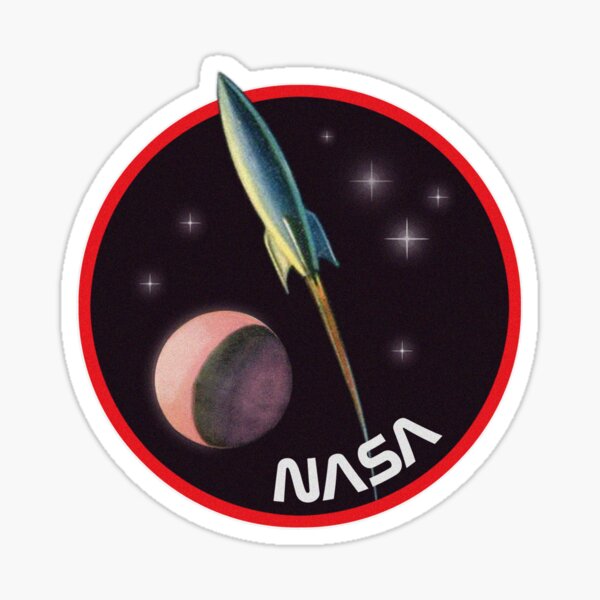 Retro NASA Sticker