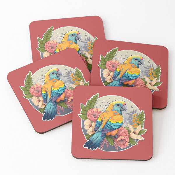 Item preview, Water Colour Parrot designed and sold by ZooStateofMind.