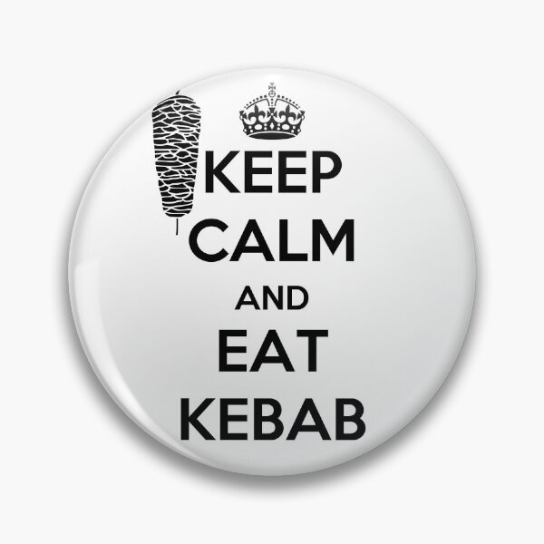 Item preview, keep calm and eat kebab designed and sold by BigBasement.