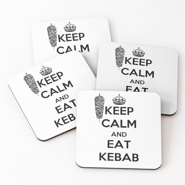 Item preview, keep calm and eat kebab designed and sold by BigBasement.