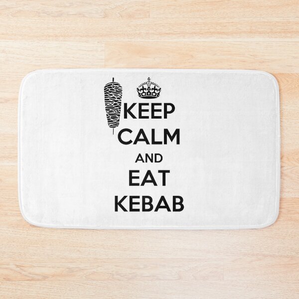 Item preview, keep calm and eat kebab designed and sold by BigBasement.
