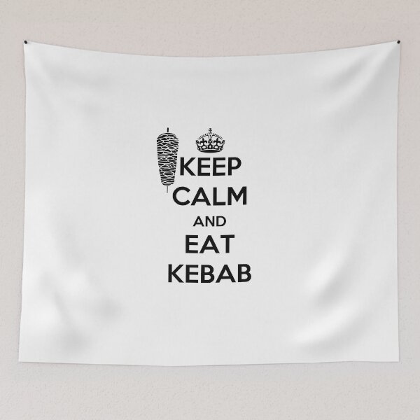 Item preview, keep calm and eat kebab designed and sold by BigBasement.