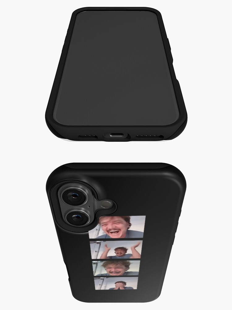 Aperçu 3 sur 4. Coque iPhone avec l'œuvre Pedro Pascal Rire Pleurer Meme créée et vendue par ninacollages.