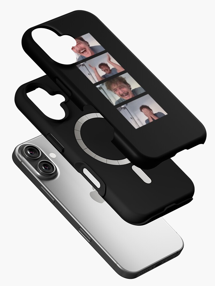 Aperçu 2 sur 4. Coque iPhone avec l'œuvre Pedro Pascal Rire Pleurer Meme créée et vendue par ninacollages.