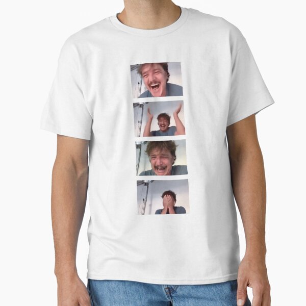 Item preview, Pedro Pascal Laughing Crying Meme designed and sold by ninacollages.