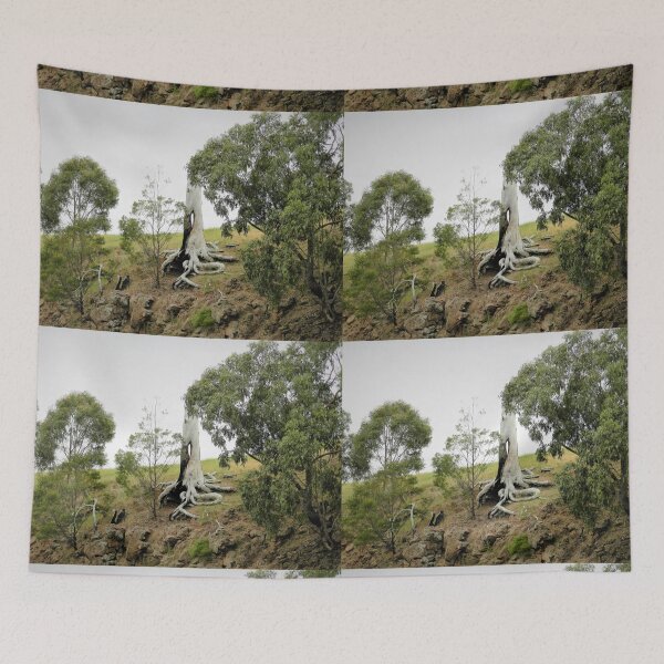 Item preview, Odd Tree in Anakie Gorge, Vic. Australia designed and sold by EdsMum.