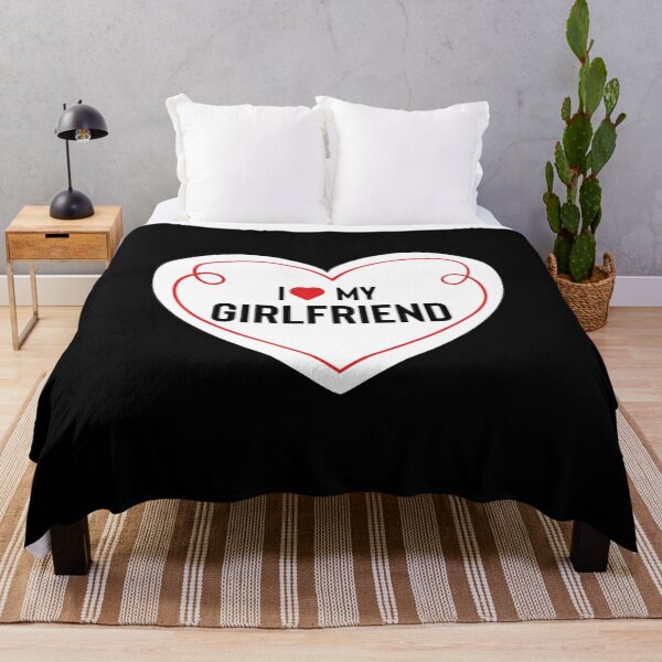 Item preview, I love my girlfriend - Girlfriend Funny Gift designed and sold by DiogoCalheiros.