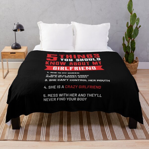 Item preview, 5 things you should know about my girlfriend - Girlfriend Funny Gift designed and sold by DiogoCalheiros.
