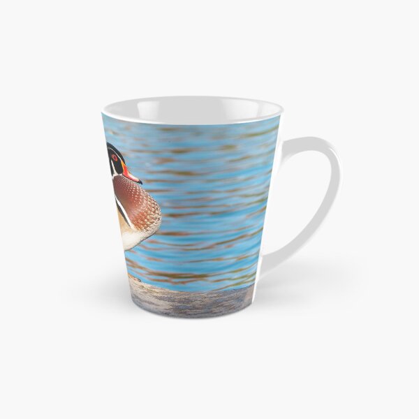 Item preview, Wood Duck Posing Next To a Pond designed and sold by BackyardBirder.