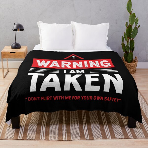 Item preview, Warning i'm taken - Girlfriend Funny Gift designed and sold by DiogoCalheiros.