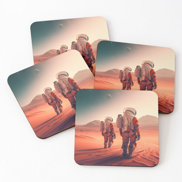 Item preview,  astronauts on mars designed and sold by Onoky.