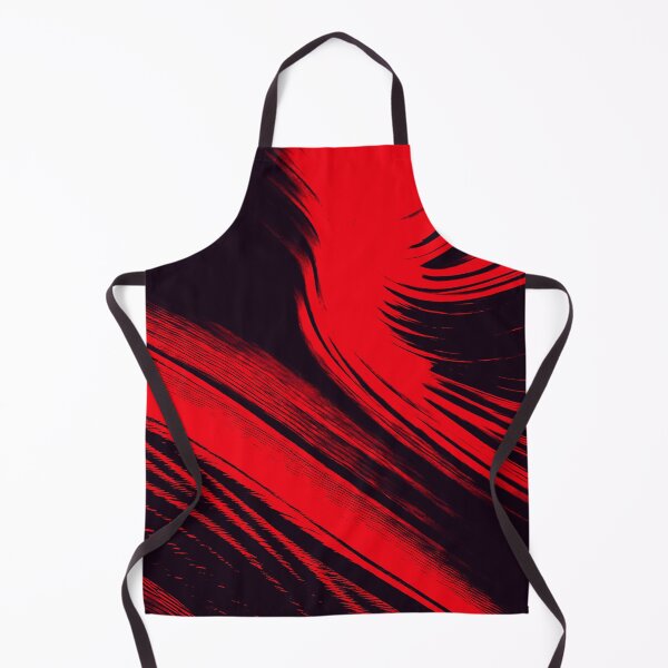 Item preview, Wispy Red and Black Abstract designed and sold by asurtiumgreen.