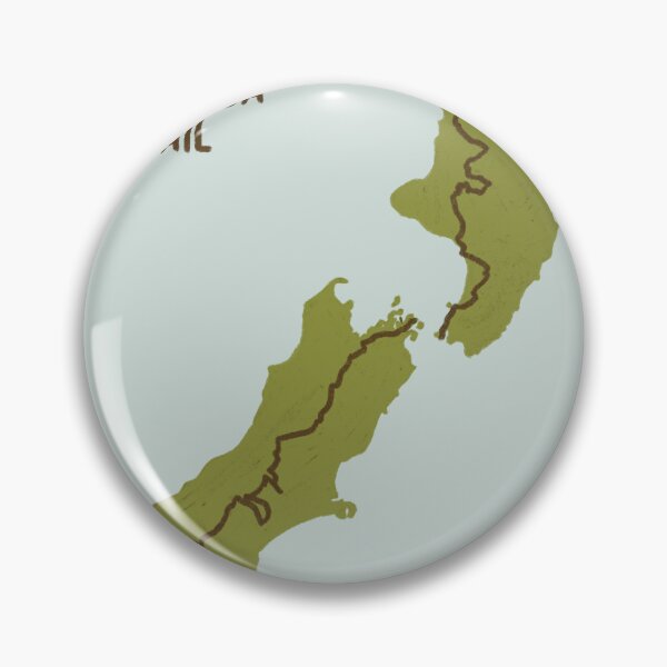 Item preview, Te Araroa Trail - The Long Pathway, New Zealand Through-hike designed and sold by HenrietteDoodle.
