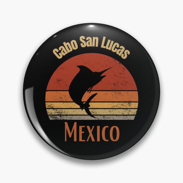 Item preview, Cabo San Lucas Mexico - Vintage Sunset With Marlin Design designed and sold by RektRepublic.
