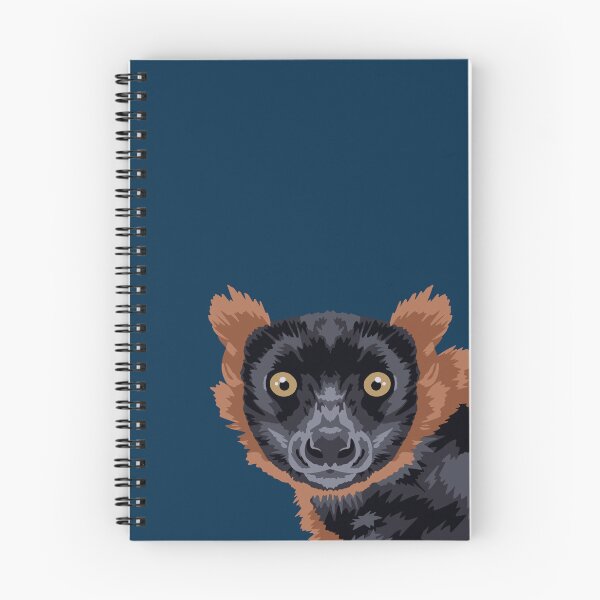 Item preview, Red Ruffed Lemur Portrait designed and sold by GeoCreate.