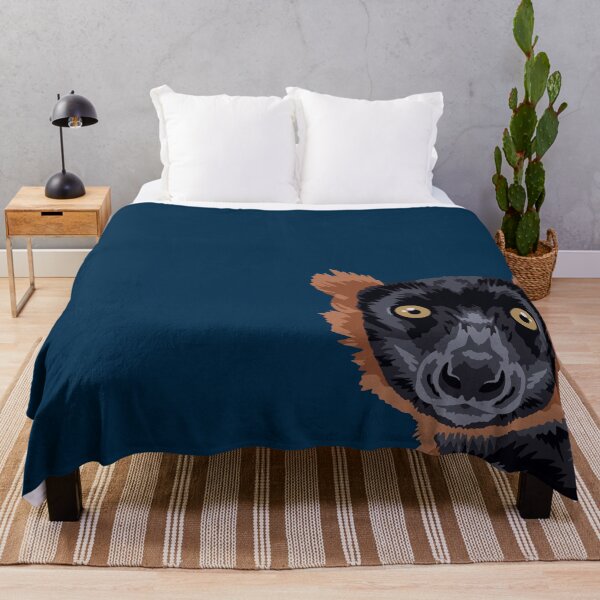Item preview, Red Ruffed Lemur Portrait designed and sold by GeoCreate.
