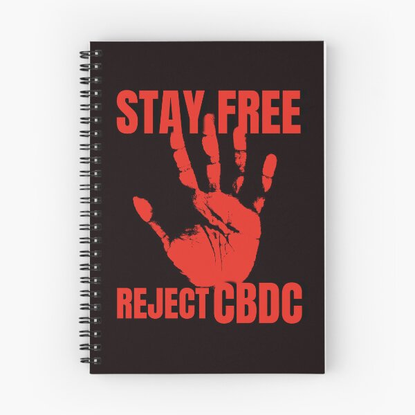Item preview, Stay Free Reject CBDC designed and sold by Goldbergg.