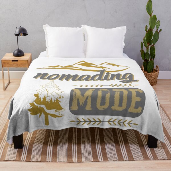 Item preview, nomading mode, forest river sun inside tree pine designed and sold by movie-popcorn.