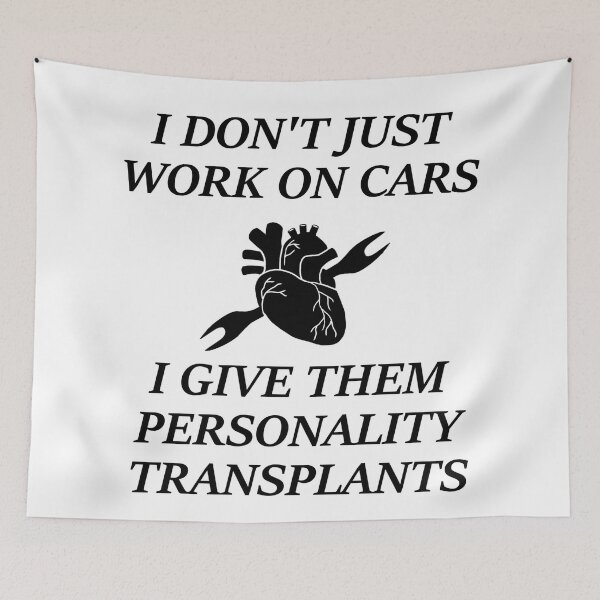Item preview, Mechanic Personality Transplant Black designed and sold by Standard Deviation Co.