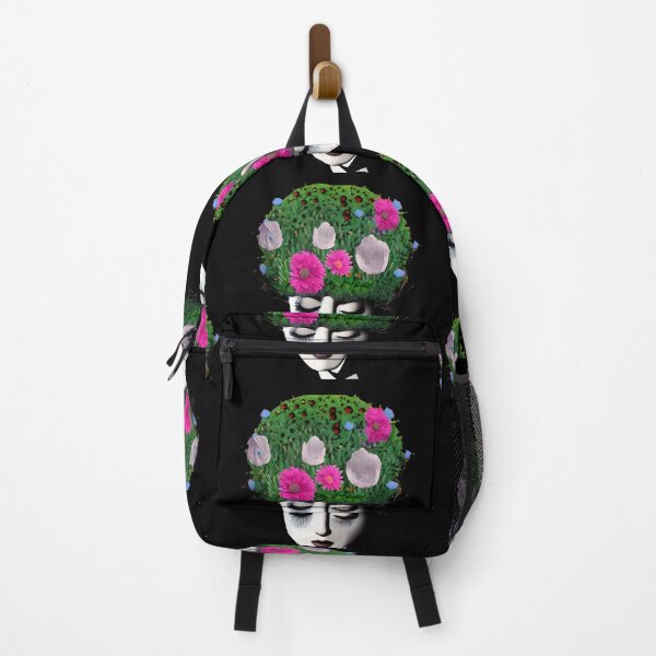 Item preview, Flowers growing out of head designed and sold by gramizzia.