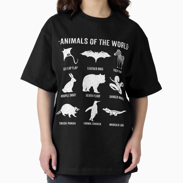 Item preview, Simple Vintage Humor Funny Rare Animals of the World designed and sold by porcodiseno.