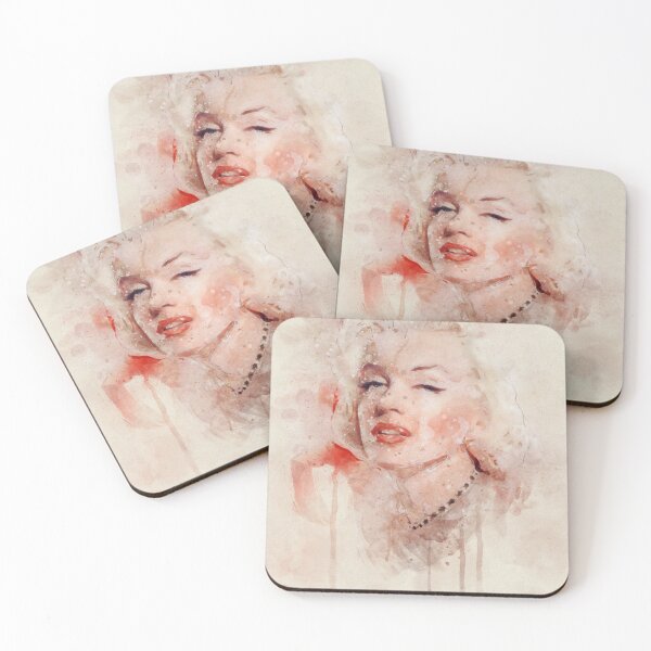 Item preview, Marilyn Monroe digital watercolor  designed and sold by Brandon Batie.